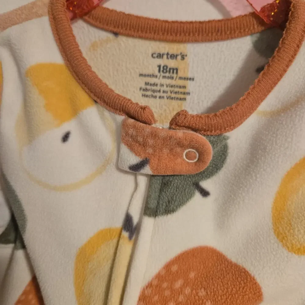 Carters Fleece Footie Bundle‎ 18mos
